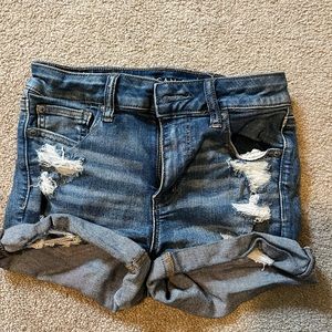 american eagle jean shorts